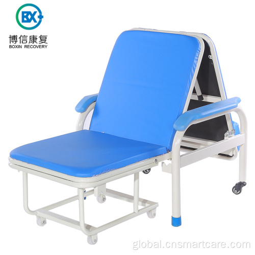  Good quality folding hospital accompany chair Manufactory
